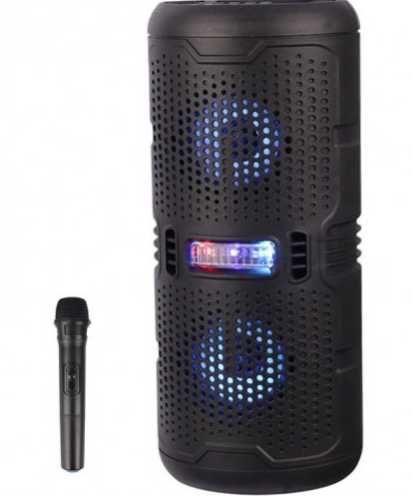 Караоке Bluetooth тонколона, музикална уредба, 2x4" субуфер, KTS-2205