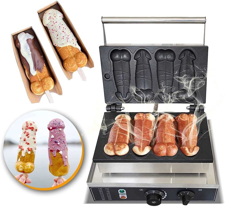 Гофретник електрически 4 гнезда WM-4