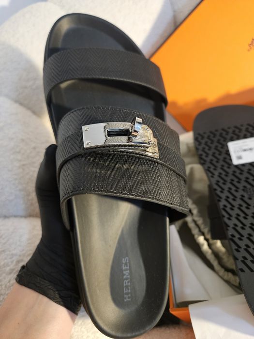 Papuci Hermes - materialnsi model original