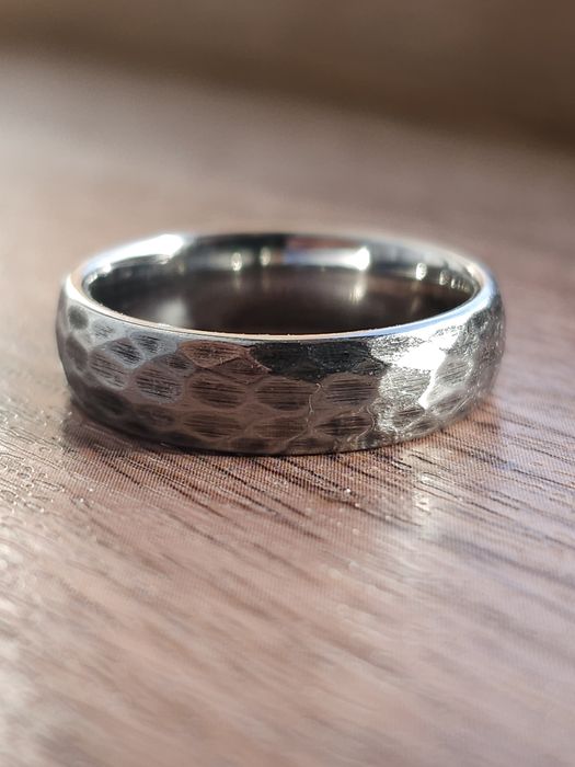 Inel din Carbură de Tungsten, Gri Metalic, 6mm