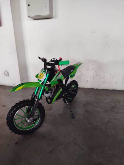 Cross ultra 49cc verde nou cu garanție și factura livrare in toată țara