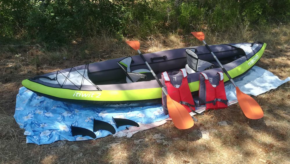 Надуваем каяк ITIWIT 2 (TRIBORD)