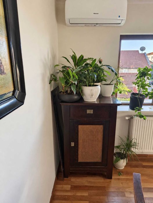 Mobilier sufragerie dining masă, 6 scaune și două comode
