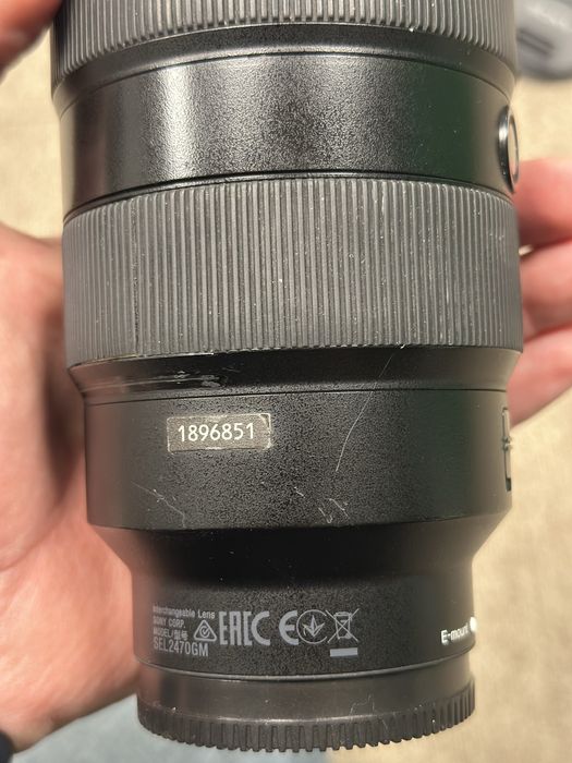 Obiectiv Sony 24-70 f2,8 montura sony full frame