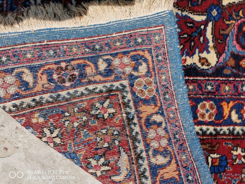 Ръчно Тъкан Оригинален Персийски Вълнен Килим