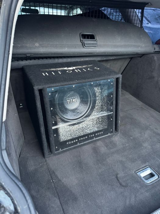 Subwoofere auto 700w rms. Crunch Fat Boy, Hifonics, Emphaser