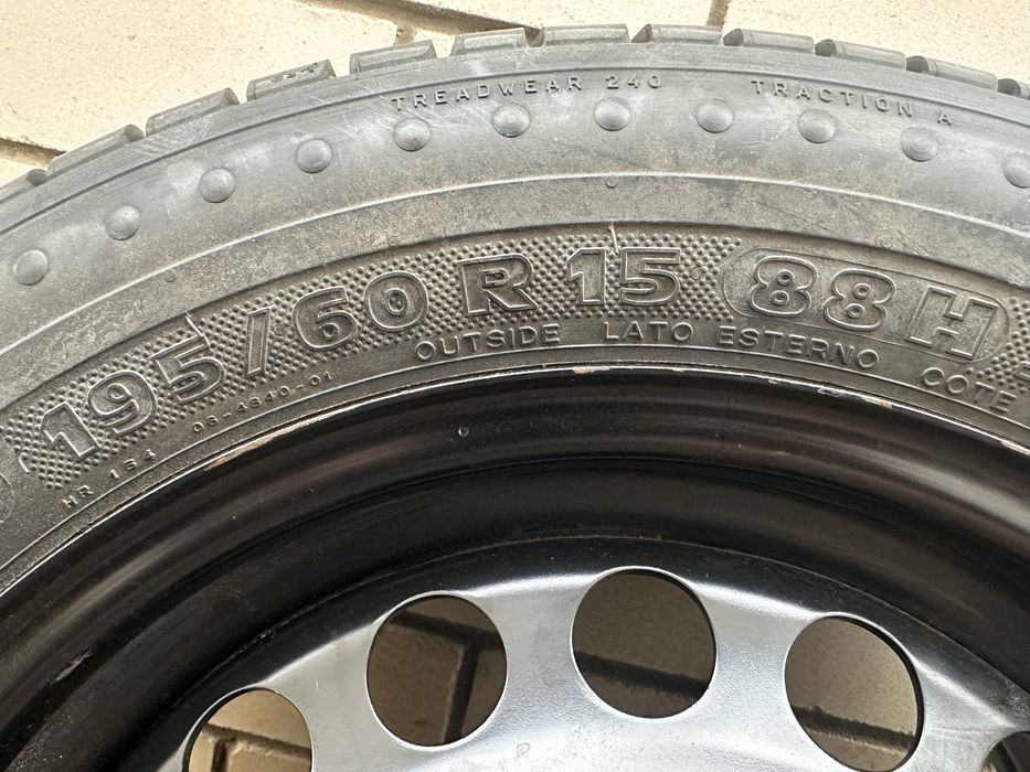 Колесо с диском запаска R15