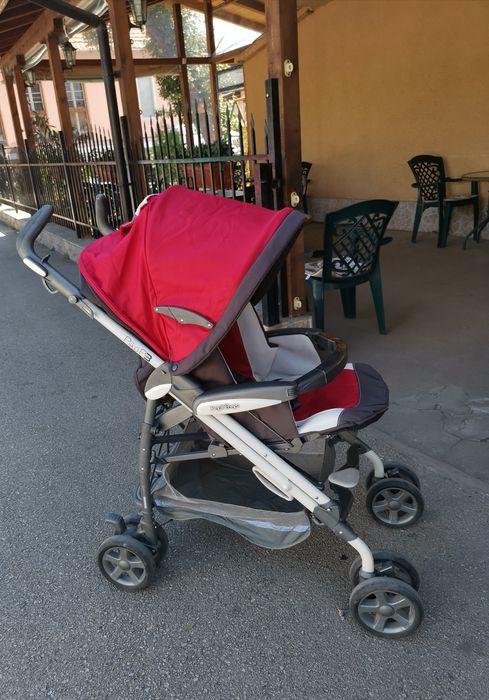 Продавам детска количка Peg Perego Pliko P3 – комплект 3 в 1