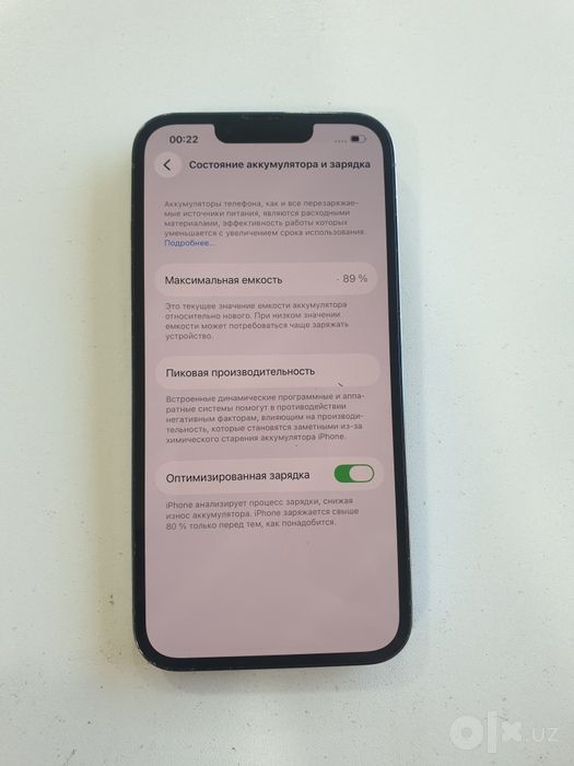Iphone  13  pro   89  yomks 128 GB