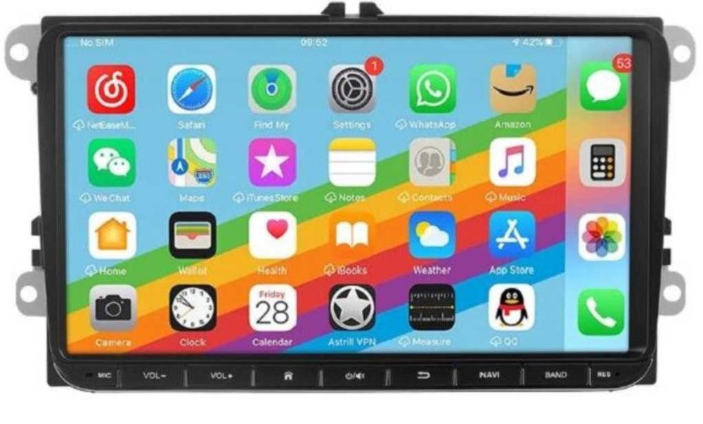 Navigatie VW, SKODA, SEAT, Android 13, 4G+32G