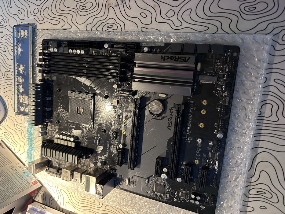 Kit Ryzen 5 3600x+ Asrock b450 pro4