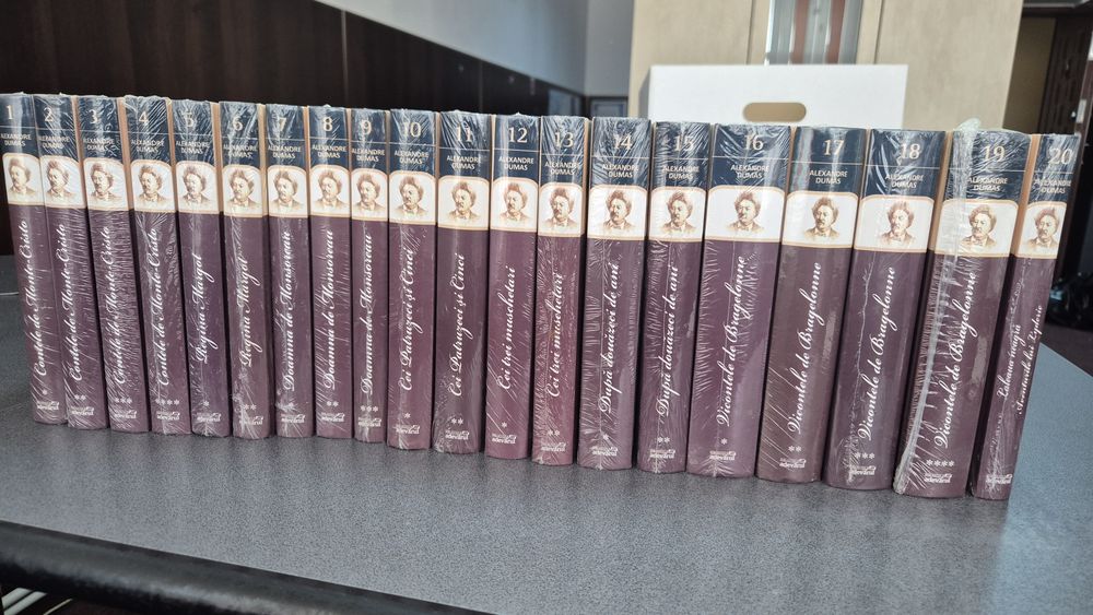 Colecția completă Alexandre Dumas - 20 Volume - Editura Adevărul (NOI / SIGILATE)