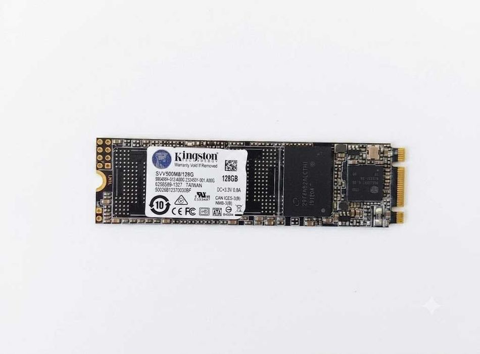 Надежный SSD-накопитель Kingston M.2 SATA 128GB
