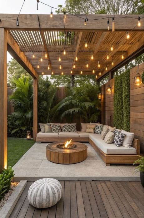 Пергола деревянная