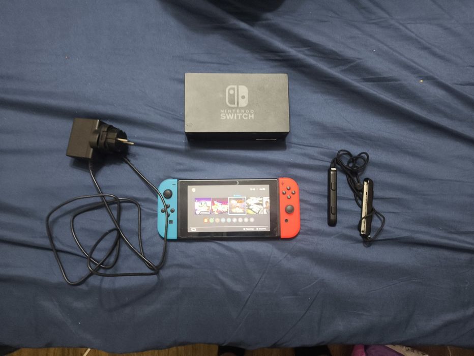 Nintendo Switch V2 (2-я ревизия) + Чип (Ultra) + 128 GB