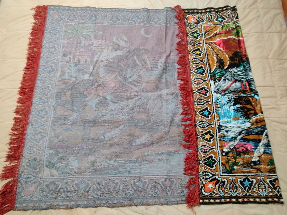 Carpetă Răpirea din Serai - vechime 50 ani - nouă