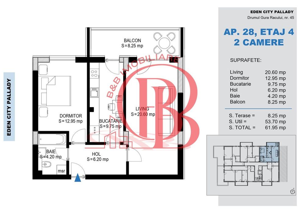 Apartament 2 camere Theodor Pallady Metrou Nicolae Teclu - View 2