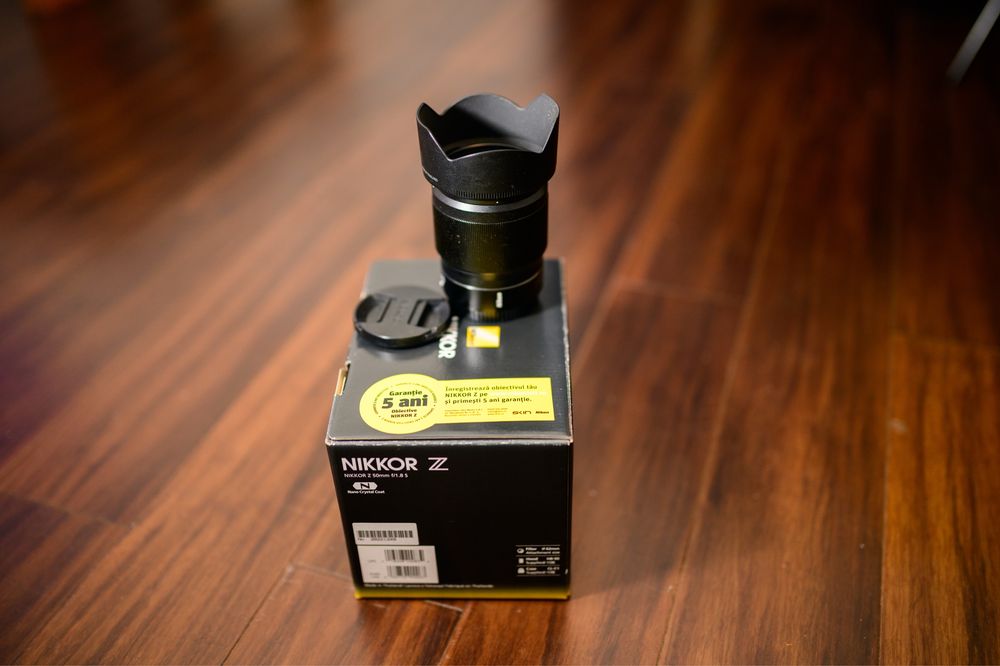 Nikon Z 50mm F1.4 sau 50mm F 1.8S Obiectiv Montura Nikon Z