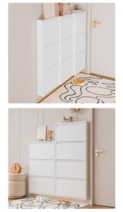 Uy uchun po‘latdan yasalgan poyabzal shkafi /Ультратонкий обувной шкаф