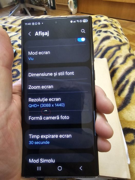 Vând telefon Samsung Galaxy  S22ultra  .