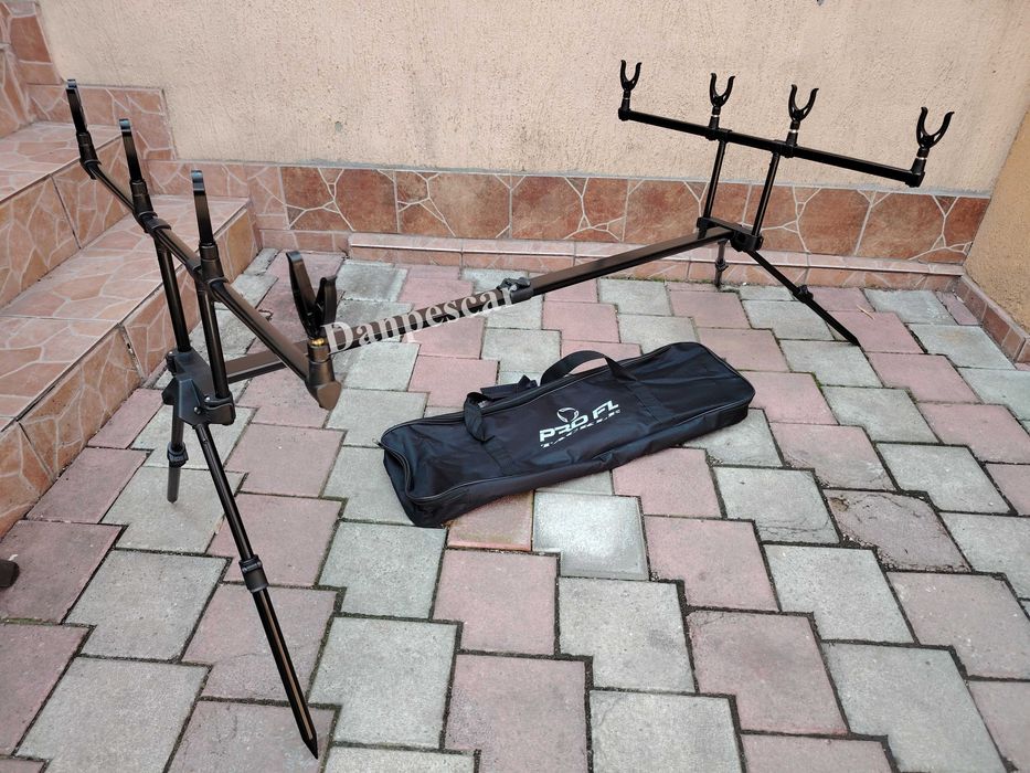 Rod pod PROFL BLACK pentru 4 lansete cu 4 picioare FL129