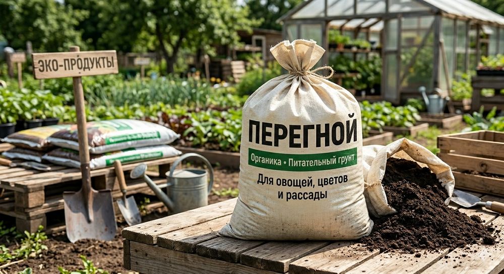 Куриный перегной .