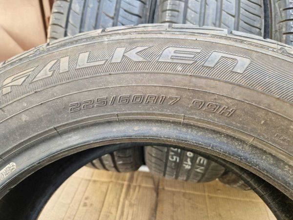 4 Falken R17 225/60
летни гуми
DOT4917