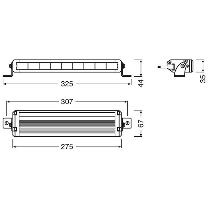 bara led osram vx250-sp spot