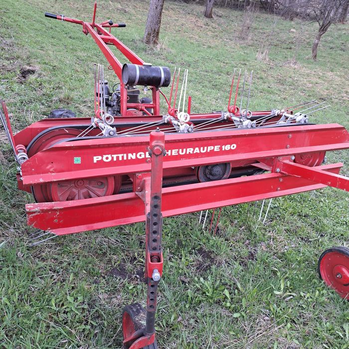 Motogrebla ,grebla cu motor pöttinger 9 cai impecabil ca si nou vop.or