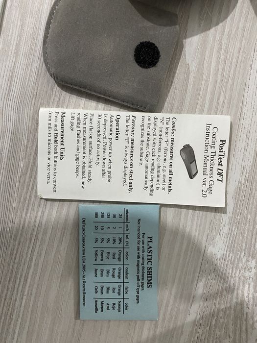 Продам толщинамер defelsko positest dft