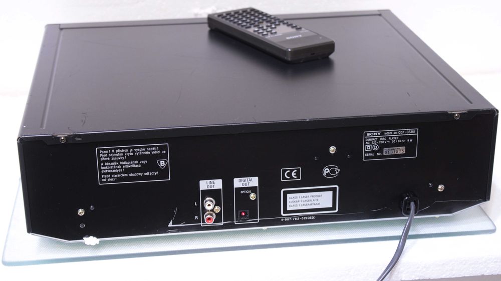 Cd player/changer SONY CDP CE-345.