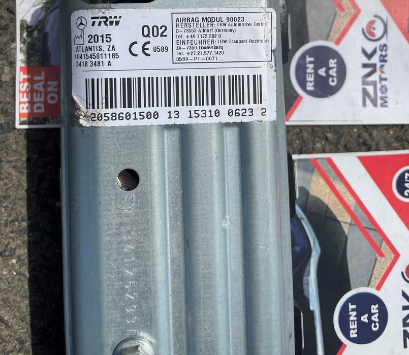 kit airbag pt toate modelele Mercedes Benz plansa de bord  set centuri