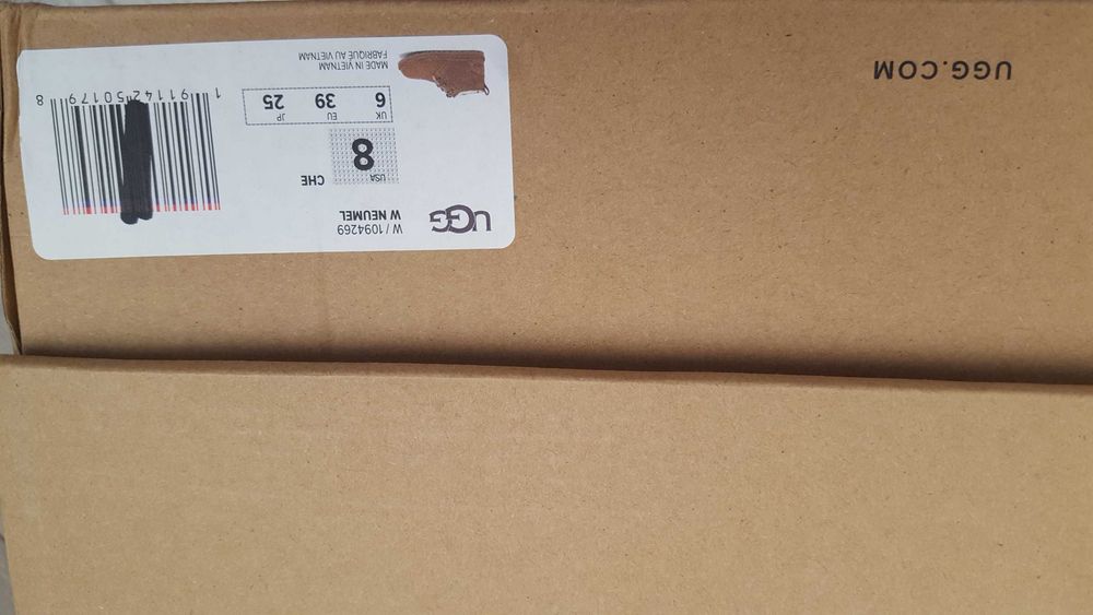 Нови дамски кожени високи боти UGG CLASSIC MINI DIPPER Shestnut р-р 39