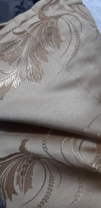 Новые 2 комплекта шторы + тюль