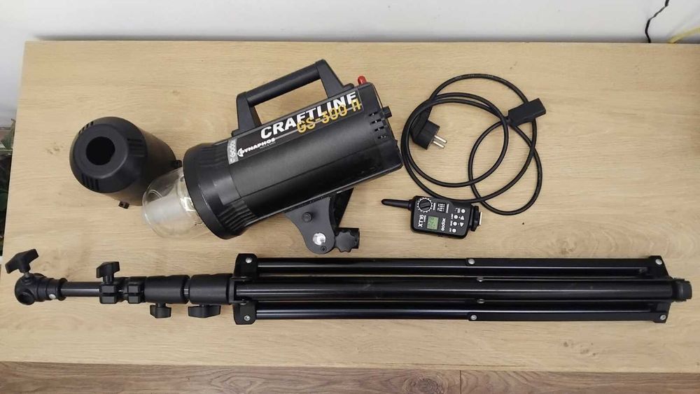 Комплект Фотографска студийна Светкавица Godox - DYNAPHOS - CraftLine GS-300 II, 300 WS