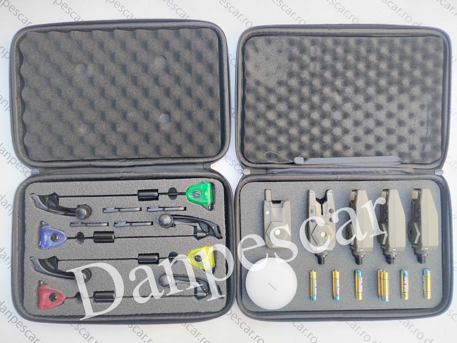 Set 4 Avertizori cu Statie SAIMINO 518 RXL + Set 4 Swingeri MKM3