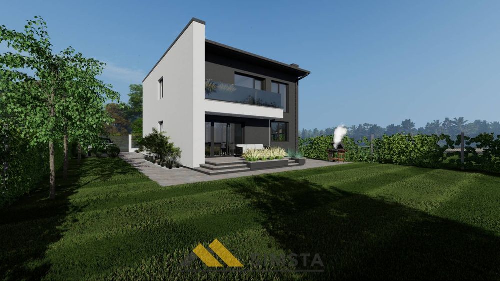 Casa moderna Sanmartin-640 mp teren