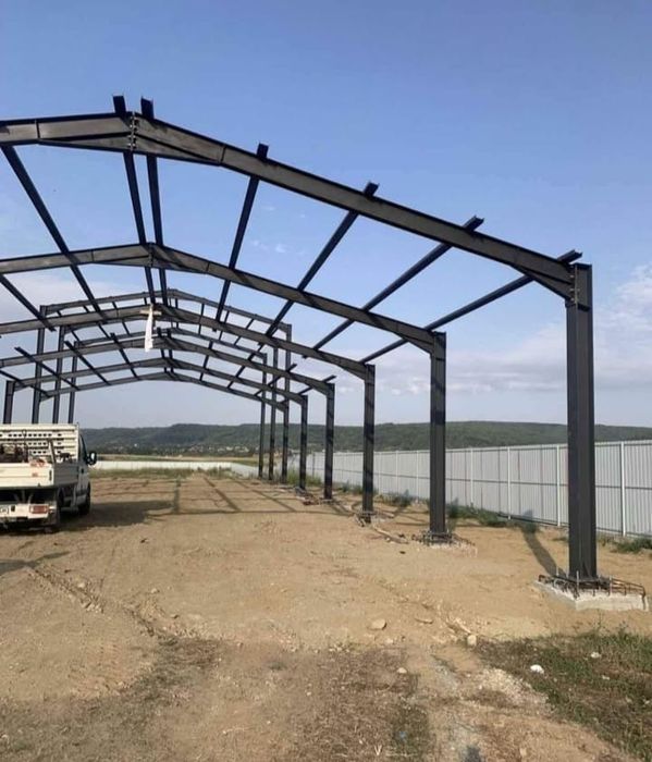 Vând confectionez hale structuri metalice diferite dimesiuni