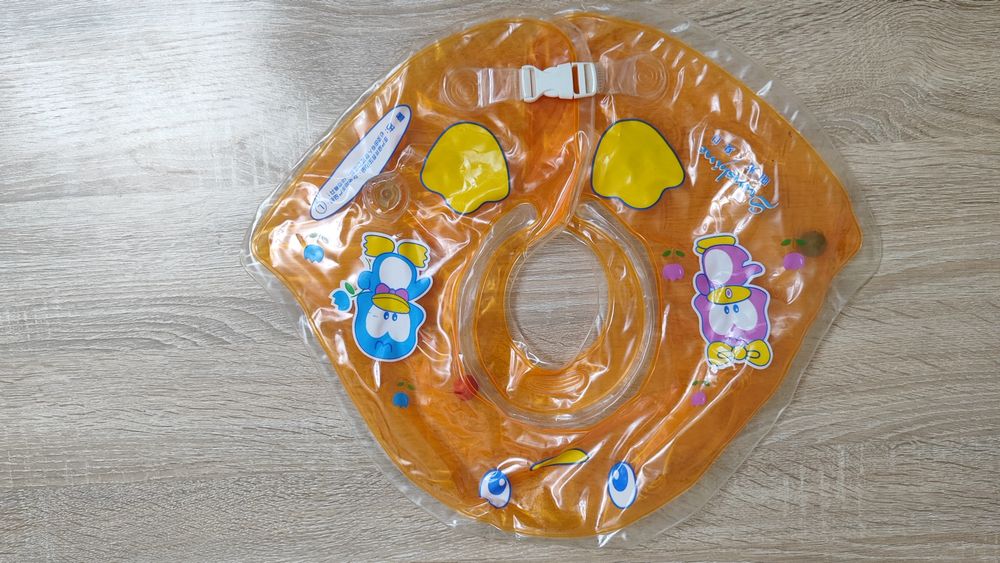 Надувной детский круг  для купания на шею