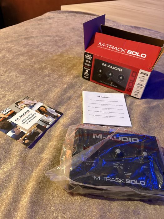 Аудио карта M-AUDIO M-Track Solo