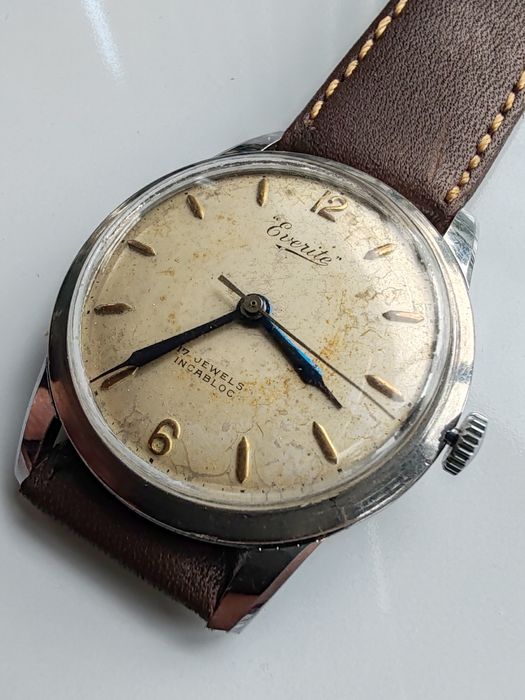 Ceas Everite Int. Manuala - Mecanism ETA Funcționează excelent!