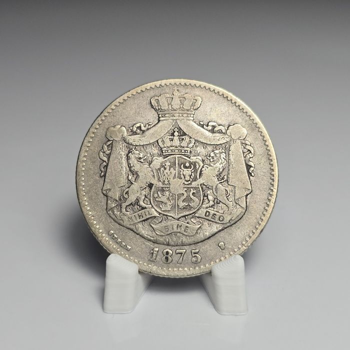 Moneda 2 lei 1875