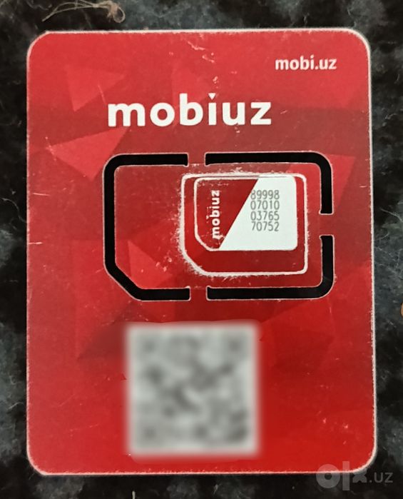 Sim karta sotiladi, mobiuz