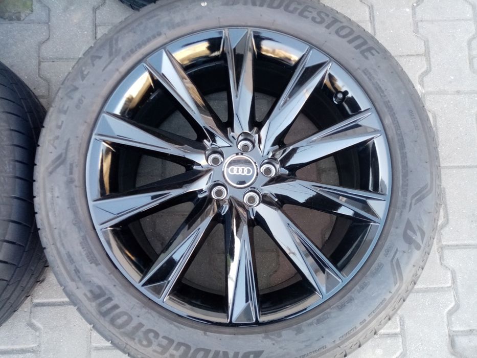 Jante originale Audi E Tron Q8, 20 "cu anvelope de vara. 2022