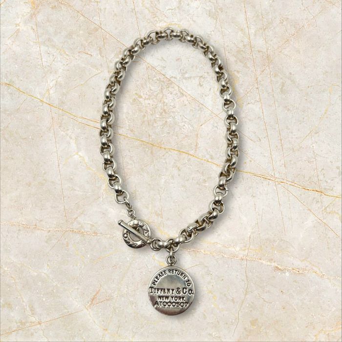 Tiffany & Co сребърен ланец 169гр