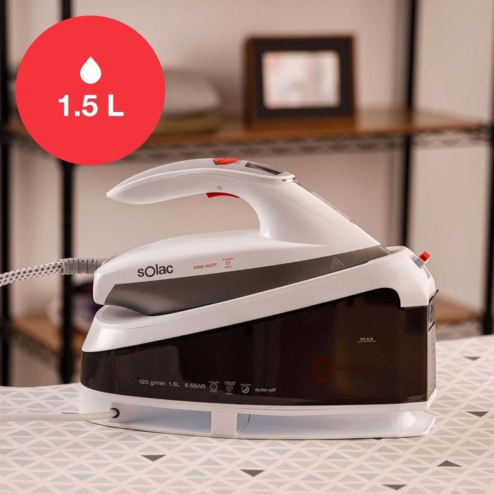 Парогенераторна ютия Solac CPB620, 2400W, 6.5 Bar, 1,5 L керамика