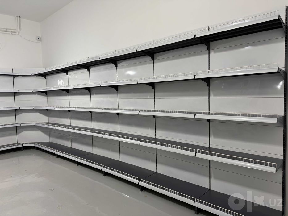 Supermarket uchun stellajlar | Торговые стеллажи | Тайёри бор | Полка