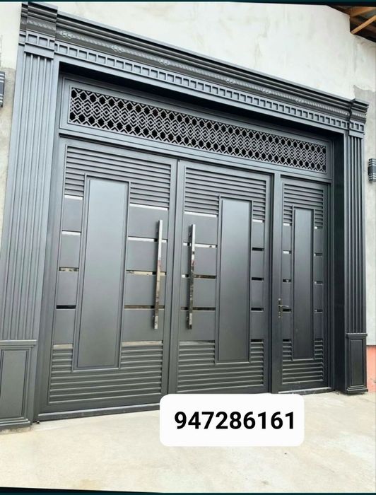 Замонавий темир дорвоза.современные железные ворота