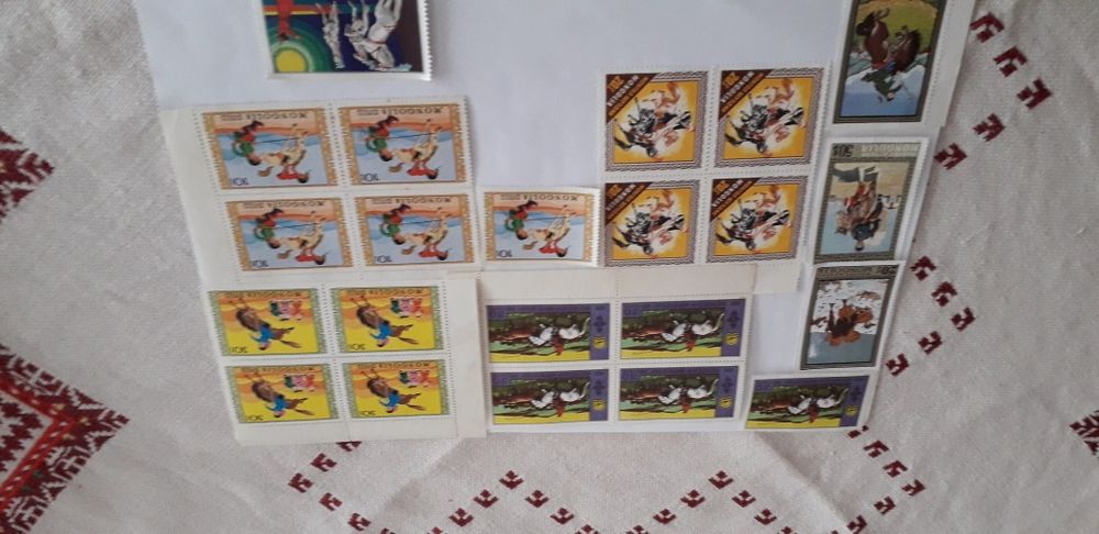 Колекция монголски марки, 460бр.