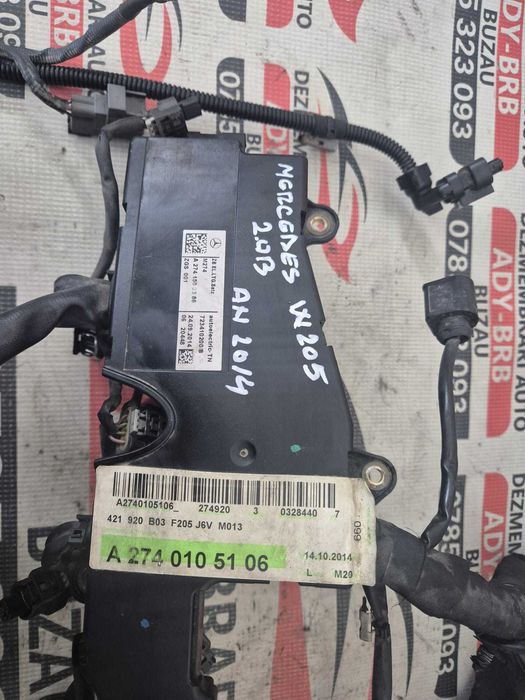 Cablaj motor Mercedes C-class W205 2.0 CGI benzina 2014